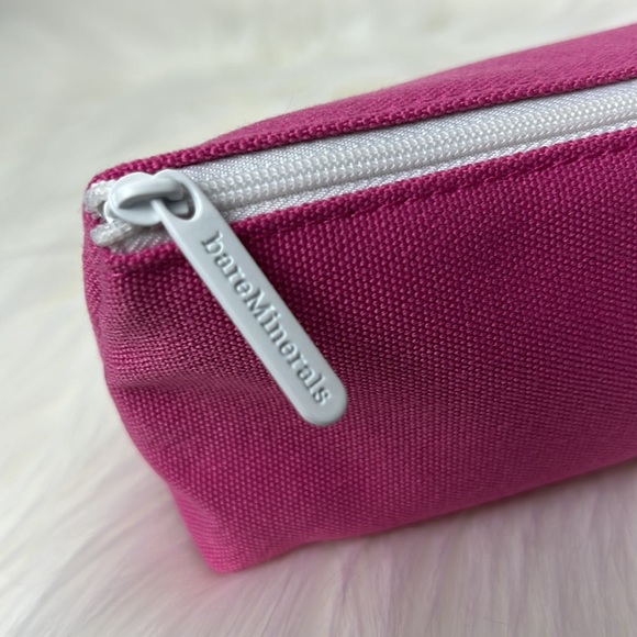 NWT Bare Minerals Pink Cosmetics bag, Cosmetics Pouch, Makeup bag - Picture 5 of 9